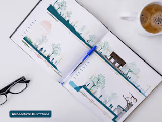 Architectural Illustrations (Sections)