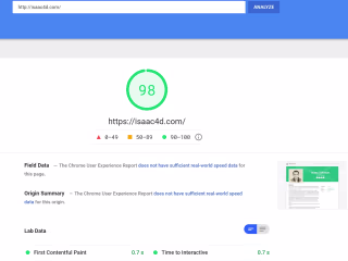 Page speed optimization