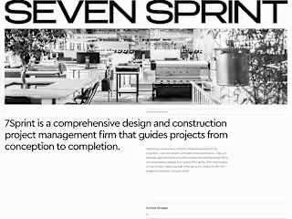 7SPRINT • Corporate website design and development :: Behance