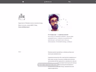 Personalized CV Webpage