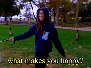 what makes you happy? | a short film | Personal Project