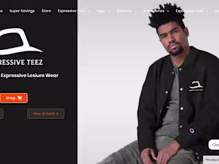Expressive Teez - Website Development