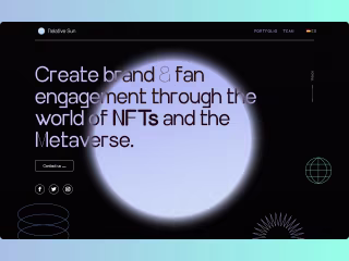 Relative Sun - NFT Advertising Agency