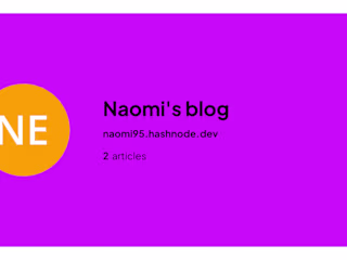Naomi's blog