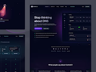 Control-D Website Design