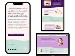 Custom 7-page Website Design Refresh