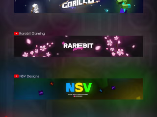 Creative YouTube Channel Art