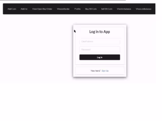A Bitcoin buy/sell simulation