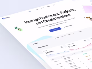 CRM Tool Dashboard: Raviales