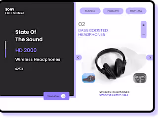 UI Of Headphone