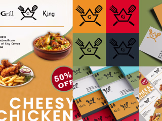 Grill King - Logo and Ads Design