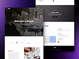 Landing page Design