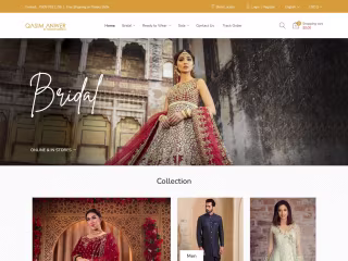 Qasim Anwer UI Design