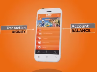 BOP mobile banking app promo