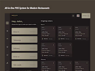 POS System – Simplifying Restaurant Management with Smart UX