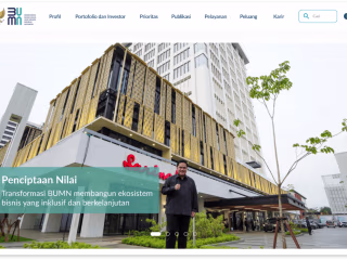 Ministry of SOEs Indonesia Website Redesign