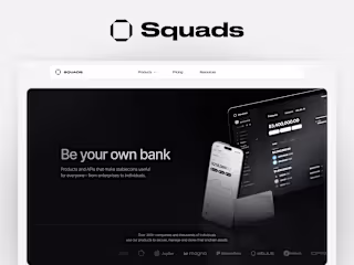 Squads - SaaS/Finance (Under development)
