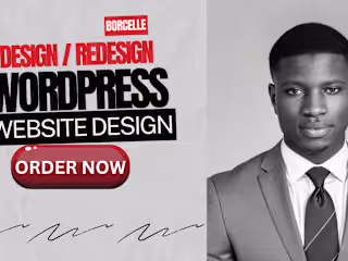 I will build wordpress website development, business website 