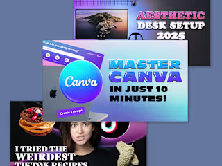 YouTube Thumbnail Designs