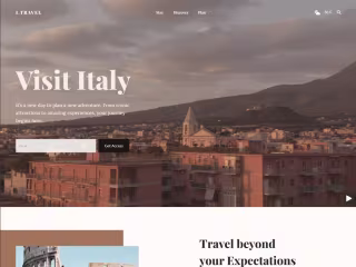 I.Travel - (Concept design)