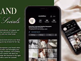 Brand Identity Curation, Brand Asset Design: Windfall Films 