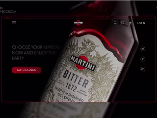e-commerce Martini on Behance