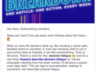 Copywriting and Email Newsletter for Nike's HR Transformation 