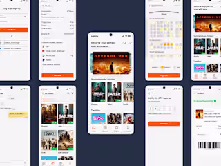 CineReserve - A movie theatre seat reservation app