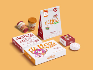 deLicz Food - Visual Identity 