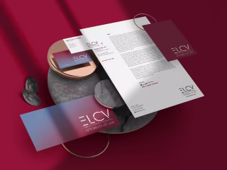 ELCV Law Brand Identity