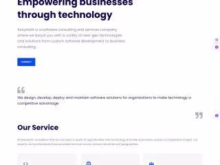 Assytant - Digital Agency Website