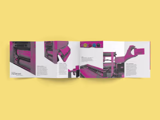 Accordion Fold Booklet - Printing 