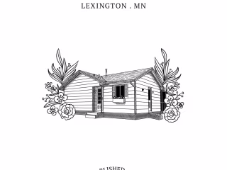 Beautiful Hand Drawn House Combine with Flowers Logo :: Behance