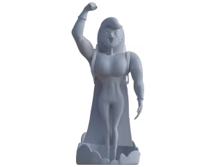 3D Modelling character