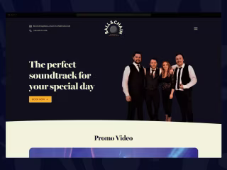 Ball & Chain — Branding, Website Design & Framer Development