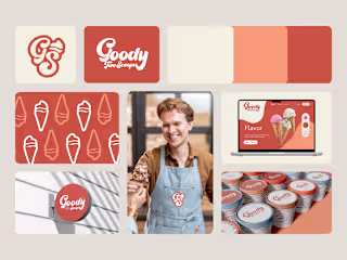 🍦 [Logo Design] Ice Cream Branding