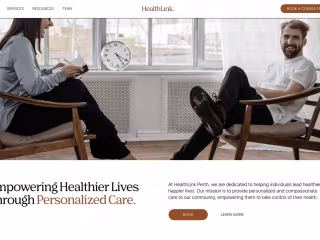 HealthLink | Web Development & Design Project