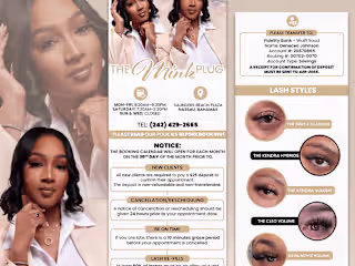 Lash Tech Acuity Booking Site Design