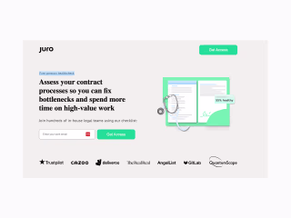 Full-stack Landing Page Design & Development for AI platfrom