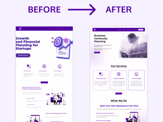 Website Redesign for a Company