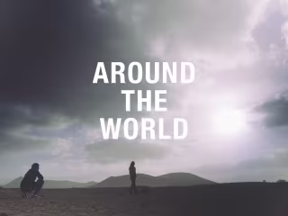 Aro sneakers - Around the World