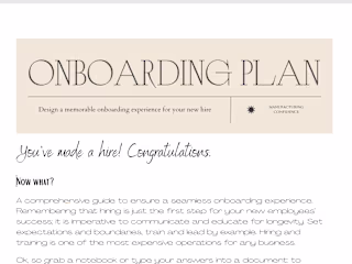 Onboarding Guide