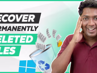 How To Recover Permanently Deleted Files from Windows PC for Fr…
