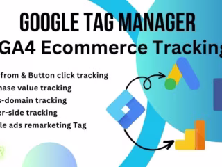 I will setup tag manager,ga4,ecommerce,conversion tracking and …