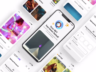 Open Art - NFT market place UI/UX project