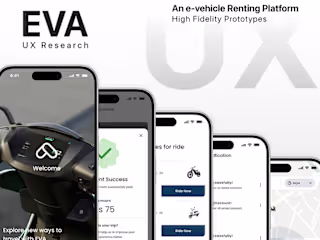EVA - User Research - E-Vehicle Renting Platform