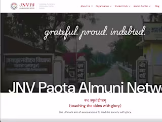 Alumni Association Web App | FullStack Developer + UX