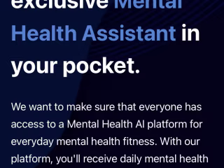 Managing and a mental health app 