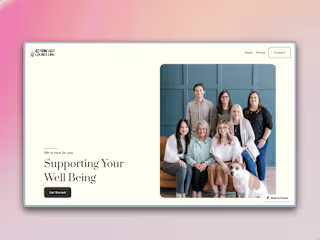 Restoring Light Counseling | Framer Website