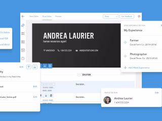 Helping Job Seekers build Websites with 1 Click